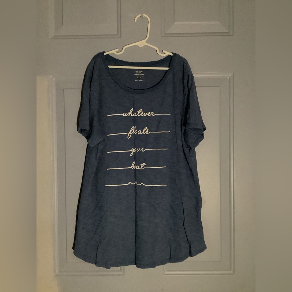 Blue old Navy shirt